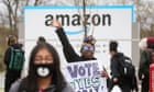 Amazon warehouse workers await result of union vote in Staten Island