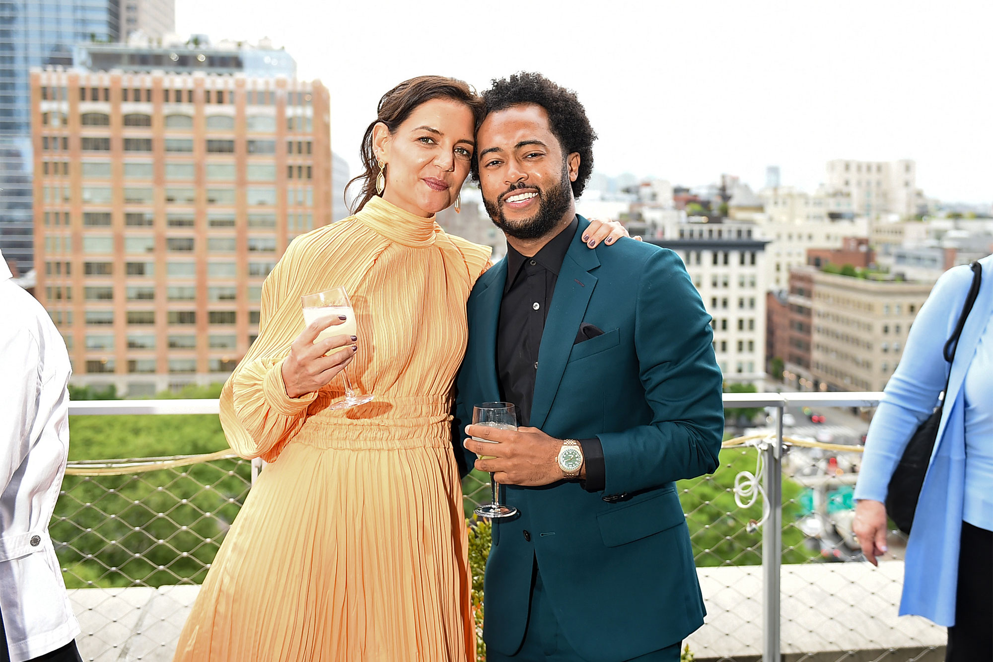 Katie Holmes and new boyfriend Bobby Wooten III make red carpet debut