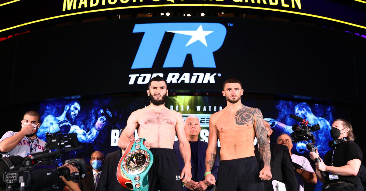 Weigh-in results and video: Artur Beterbiev (175) vs. Joe Smith Jr (174.6) is official