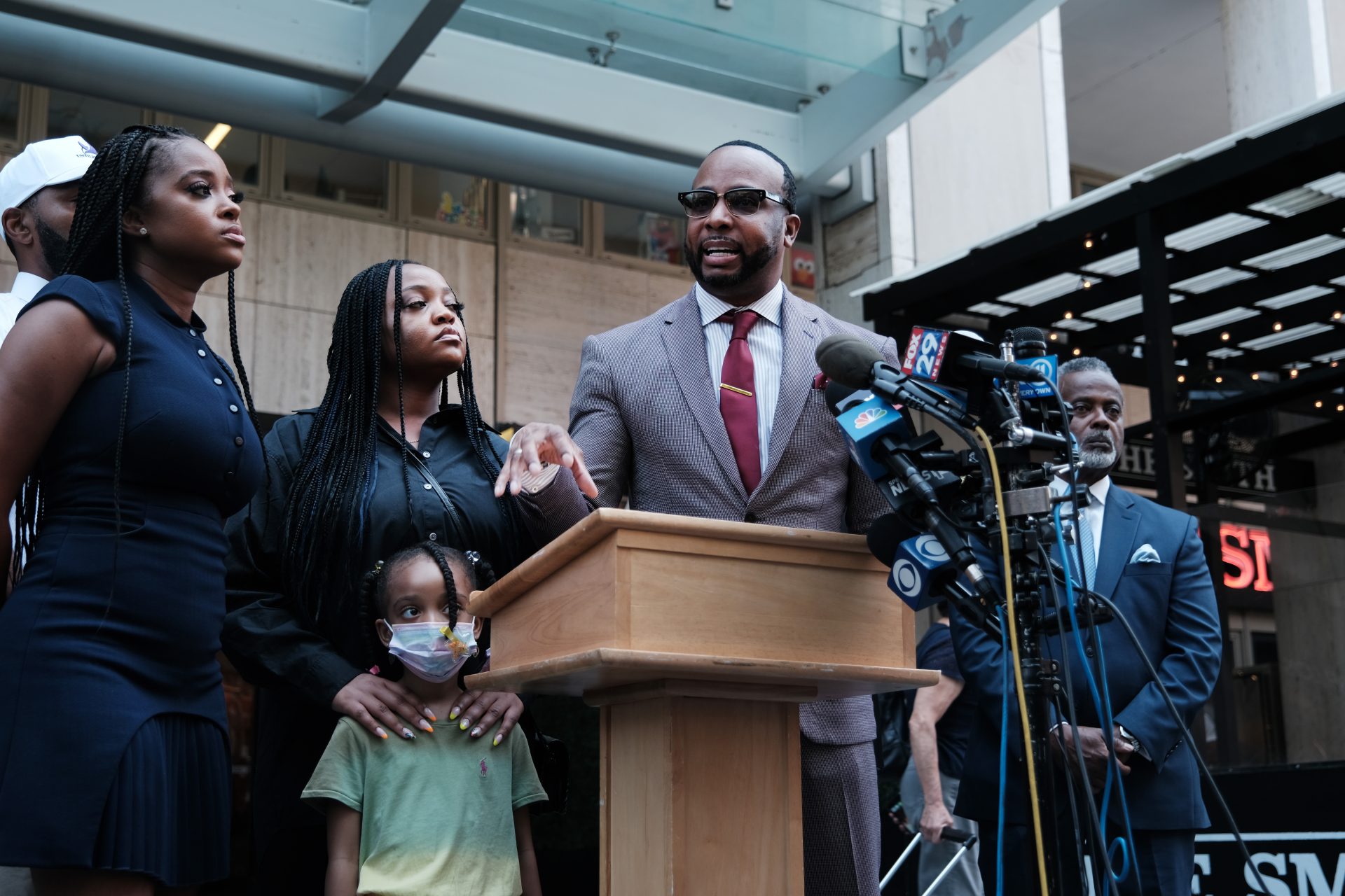 New York City Press Conference Is Held In Response To Viral Sesame Place Incident 