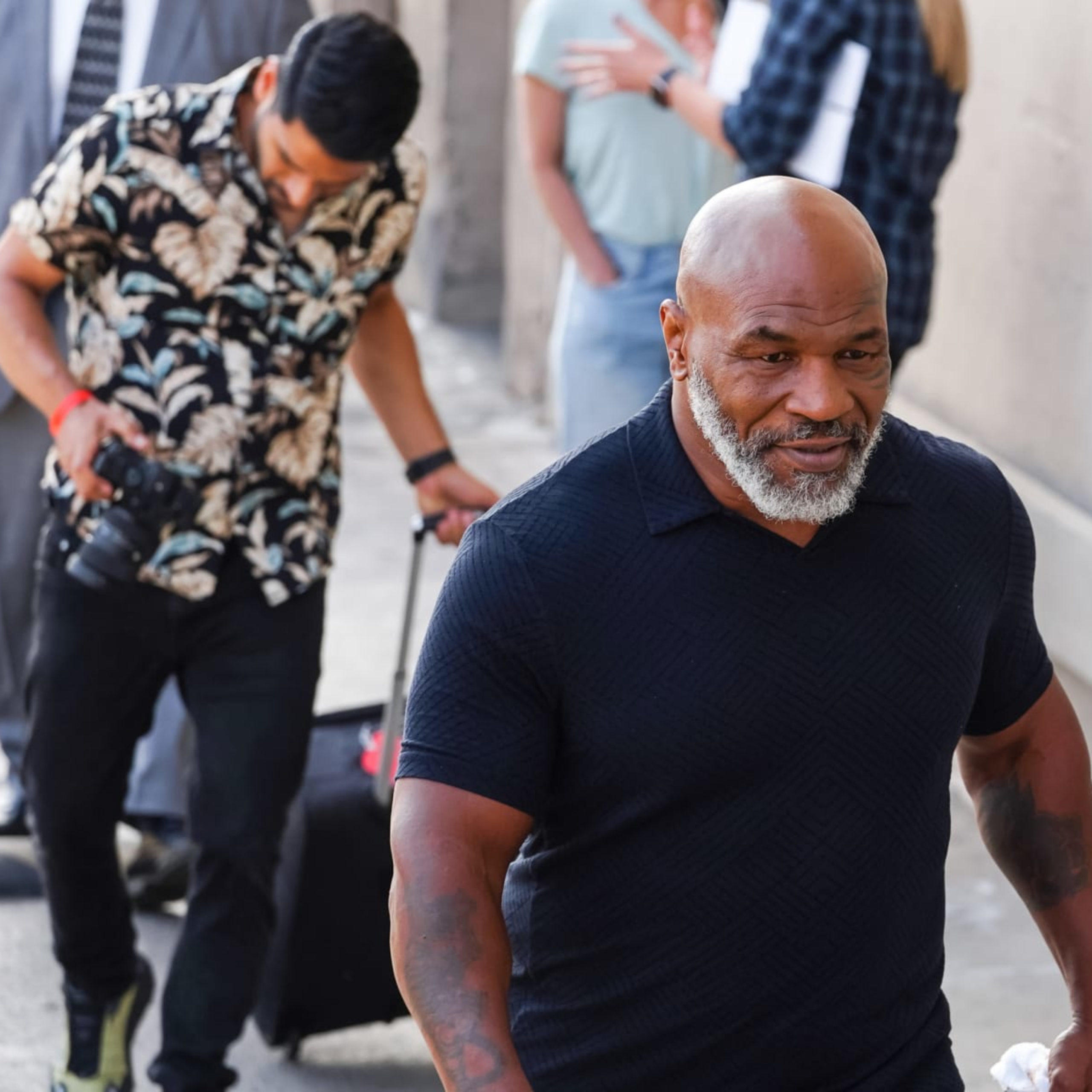 Report: Mike Tyson Not Dealing with Injury Despite Being Spotted Using Cane in NYC
