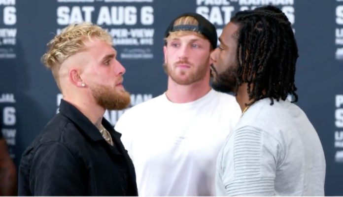 Hasim Rahman Jr. claims Jake Paul is to blame for their fight cancellation: “Nobody pulled out of a fight with this pussy, he just scared at the end of the day”