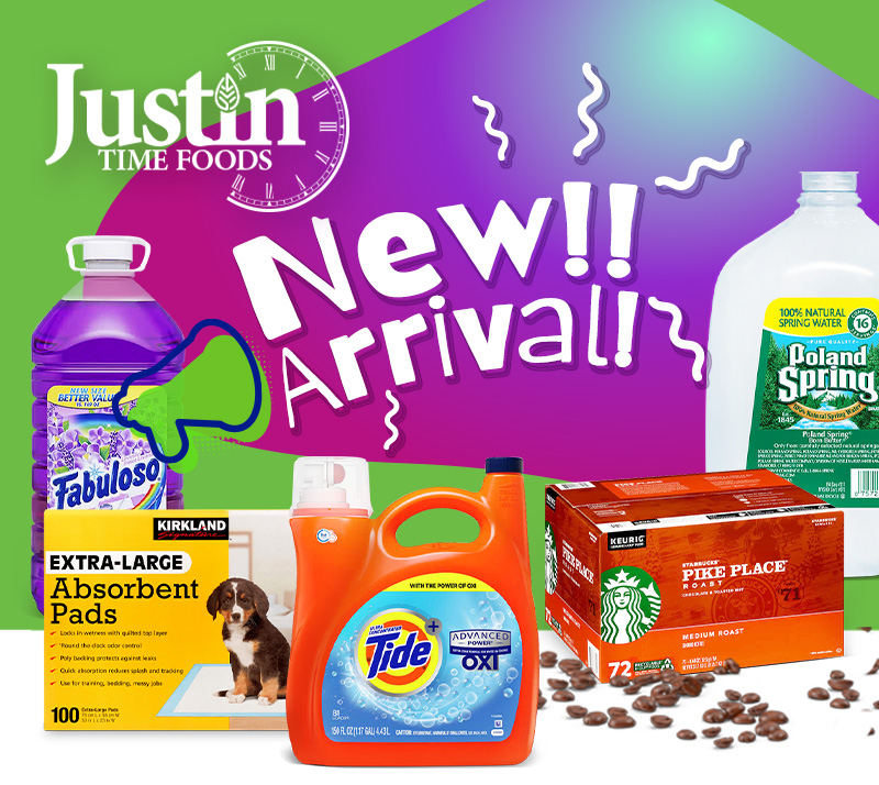 Justin Time Foods adds Keurig K-Cup, Poland Spring and Kirkland Signature as latest Brand Grocery Storefront