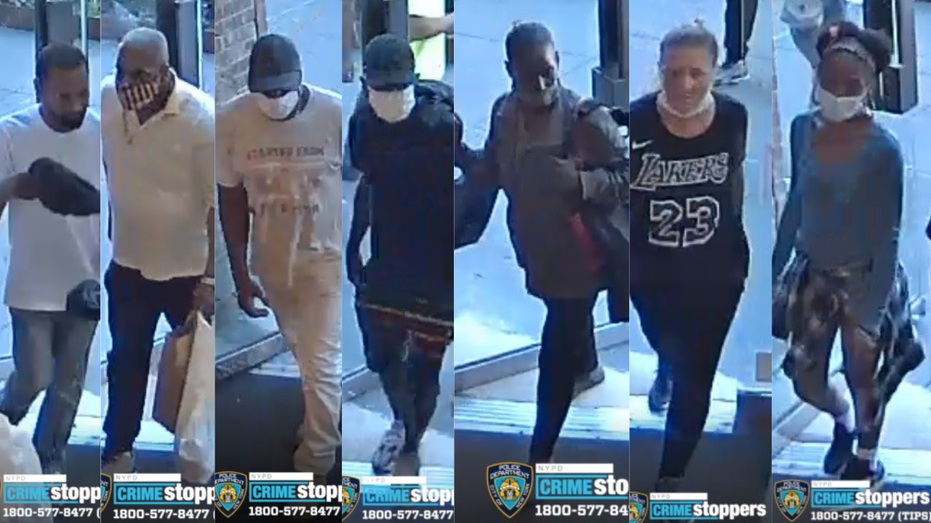 NYC police search for seven people who stole nearly $30,000 worth of merchandise from Lululemon