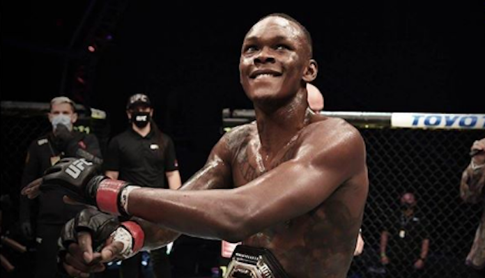 Israel Adesanya shares his pick for best knockout of the year: “Everyone counted him out”