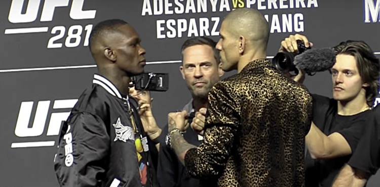 UFC 281 Press Conference Face-Offs Video