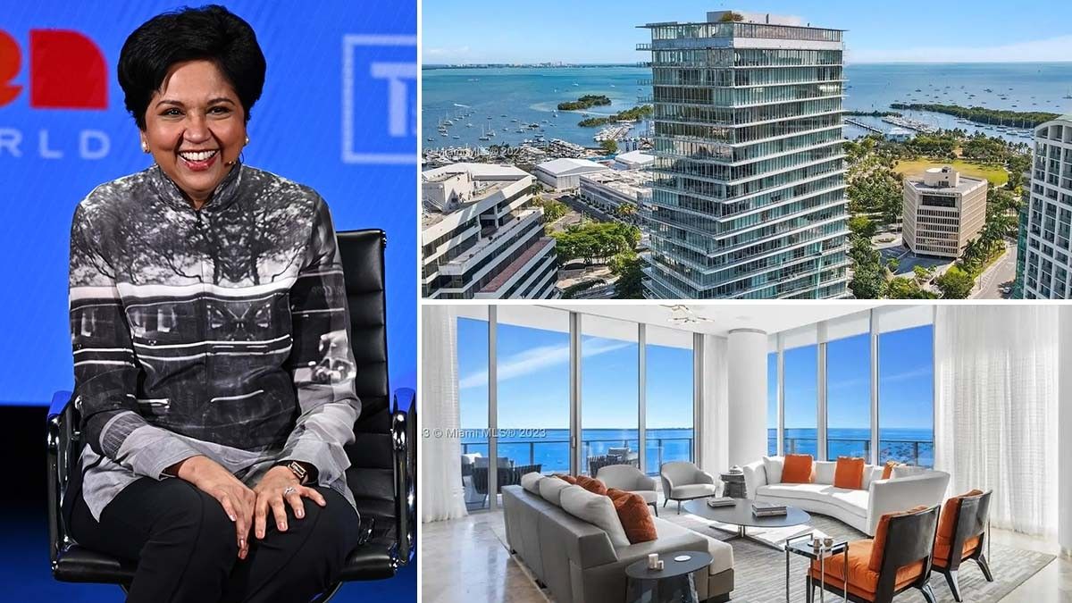 Former CEO of Pepsi Indra Nooyi Is Selling Her Miami Condo