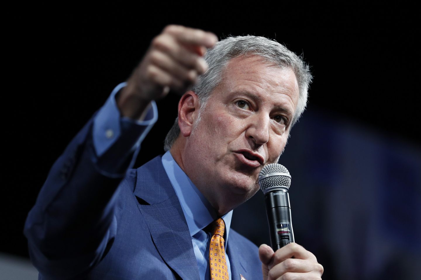 Bill de Blasio’s failed presidential campaign fined for financial errors