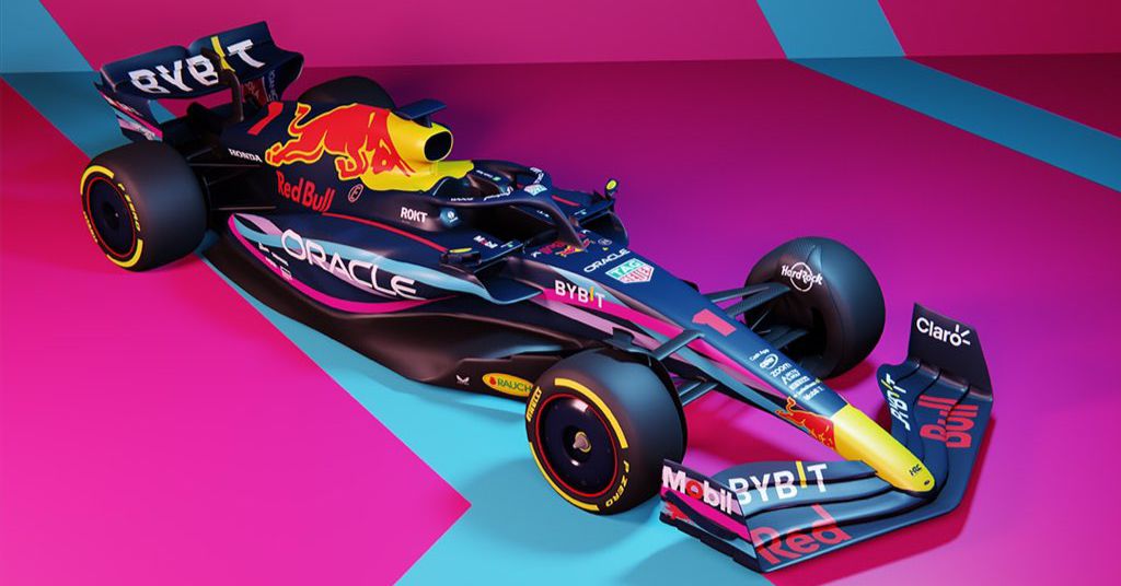 Red Bull unveils a new look for the Miami Grand Prix