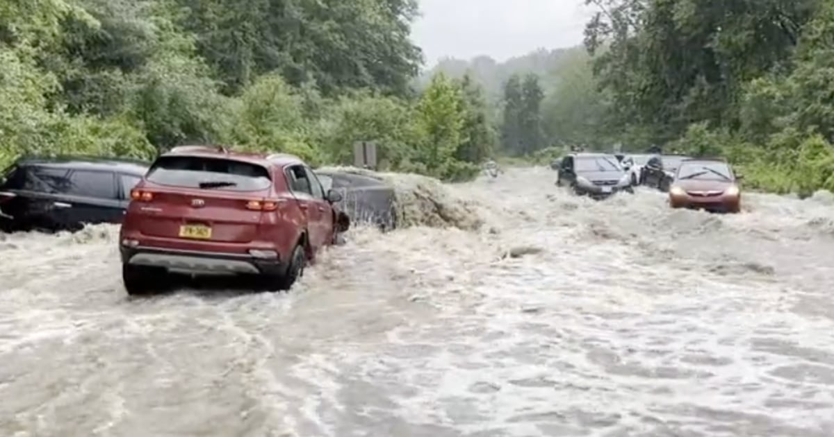 Rare flash flood warning issued for New York as a woman dies trying to evacuate