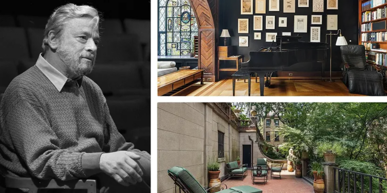 Composer Stephen Sondheim’s former NYC townhouse hits the market for $7 million