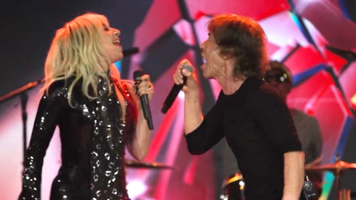 Watch Lady Gaga and Mick Jagger Sing-Off From New Rolling Stones Single at Surprise Concert (Video)