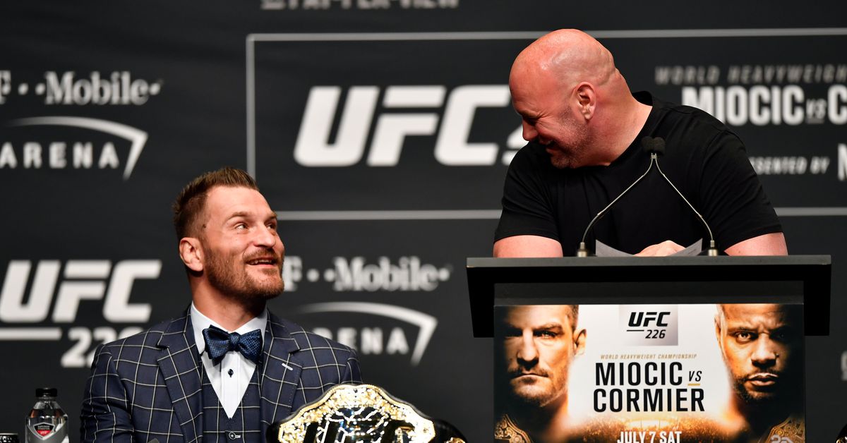 Morning Report: Dana White explains why Stipe Miocic interim title offer would be ‘complete disrespect’