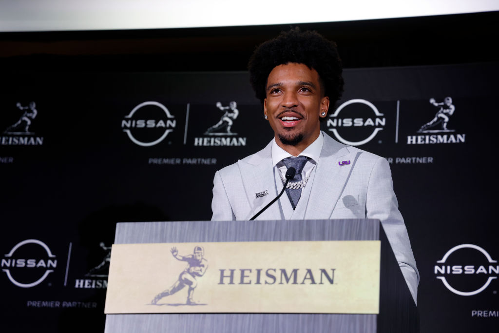 Heisman Trophy For Top College Football Player Goes To LSU’s Jayden Daniels