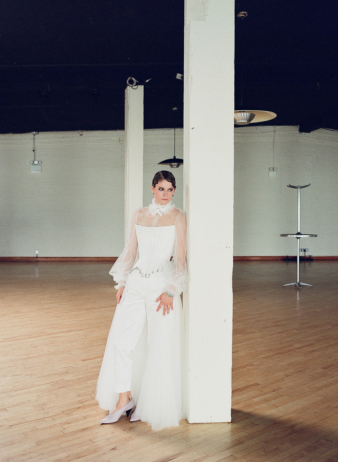 Why This Artist Bride Chose a Custom Wiederhoeft Corset and Pants for Her New York City Wedding