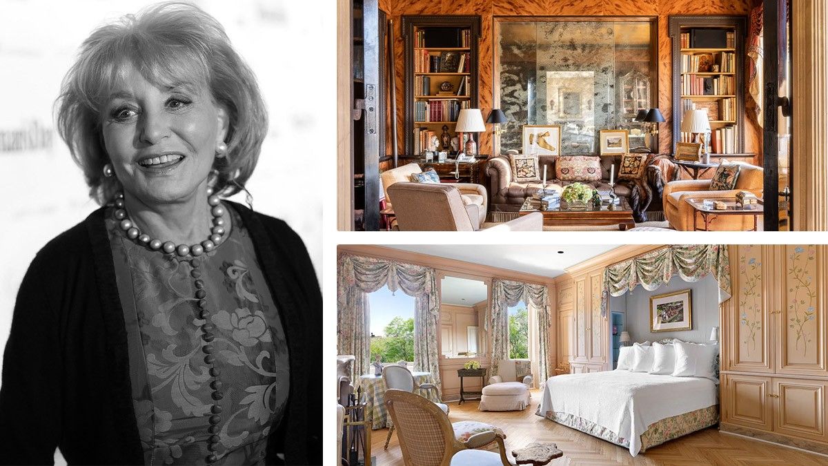 Barbara Walters’ Plush NYC Apartment Returns to the Market at a Discounted $17M