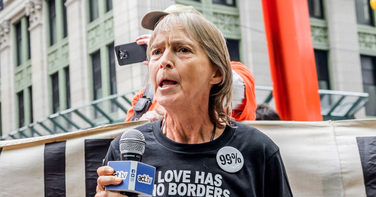 A veteran activist joined Columbia protesters. Police call her a ‘professional agitator’