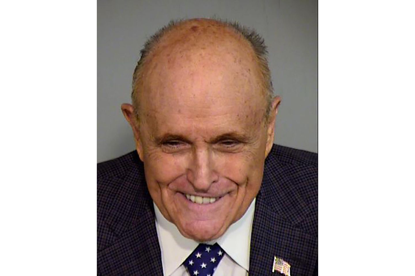 Rudy Giuliani processed, mug shot released in Arizona fake electors criminal case