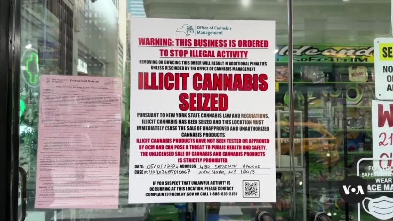 New York City targets hundreds of illegal marijuana stores