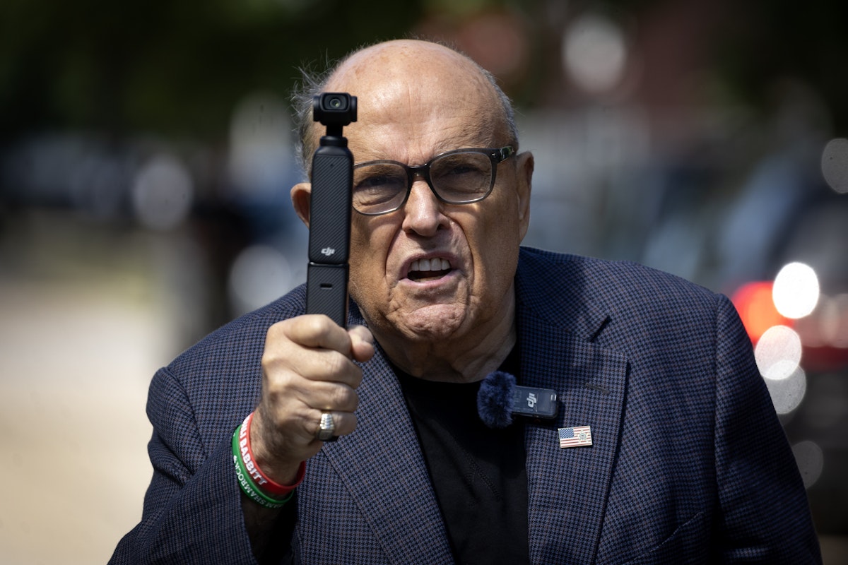 In Delicious Twist, Rudy Giuliani Is at Risk of Losing All His Assets