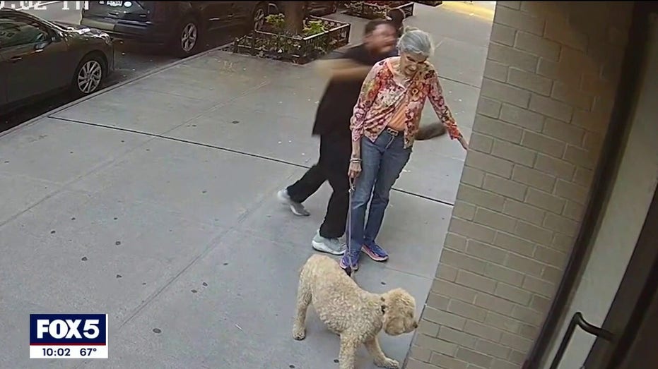 NYC woman, 81, walking dog feels ‘lucky’ to be alive after video shows man brutally punching her in the face