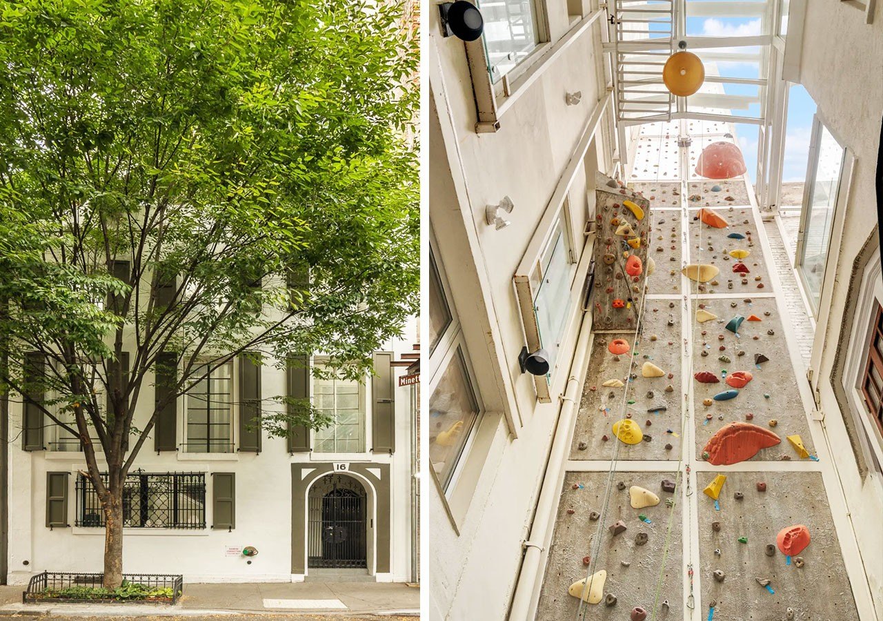 Greenwich Village Home With Rock-Climbing Wall Lists for $20M