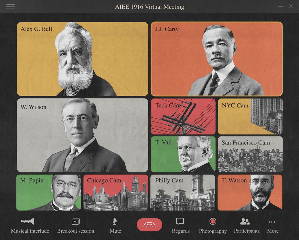 The First Virtual Meeting Was in 1916