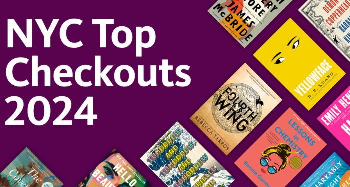 New York City’s Most Popular Library Checkouts of 2024