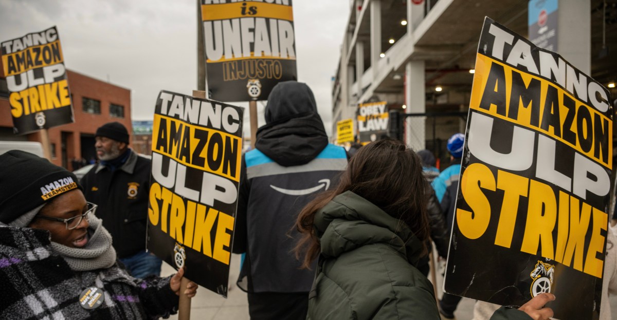 The people who deliver your Amazon packages are striking. Here’s why.