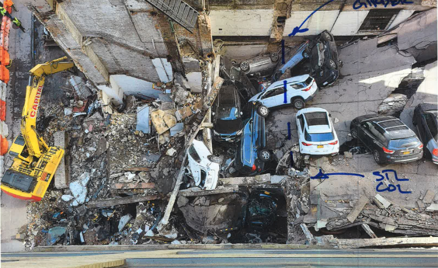 NYC Parking Garage Employees Removed Bricks Before Fatal Collapse, Report Finds