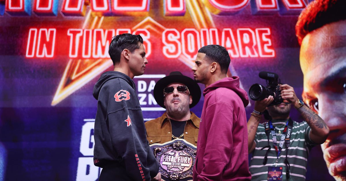 Watch Ryan Garcia, Devin Haney, and Teofimo Lopez face off in New York