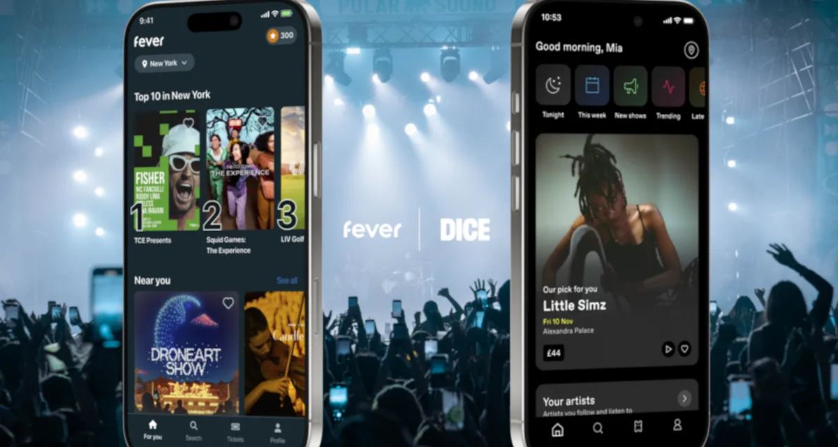 Moments Following Its $100 Million Raise, Fever Scoops Up Ticketing Platform Dice