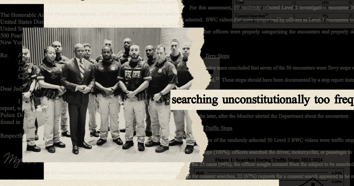 Federal Monitor Slams NYPD Unit Whose Aggressive Policing ProPublica Exposed