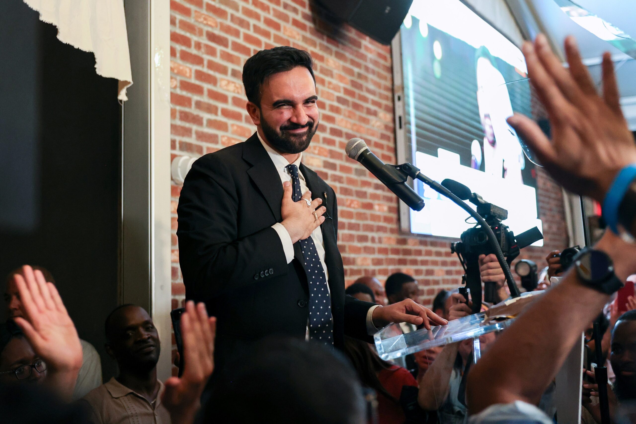 Zohran Mamdani Leads in the New York City Democratic Mayoral Primary
