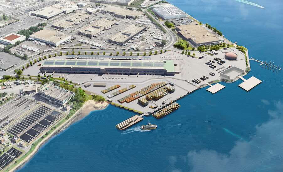 Marine Terminal Planned for Site of Former New York City Floating Jail