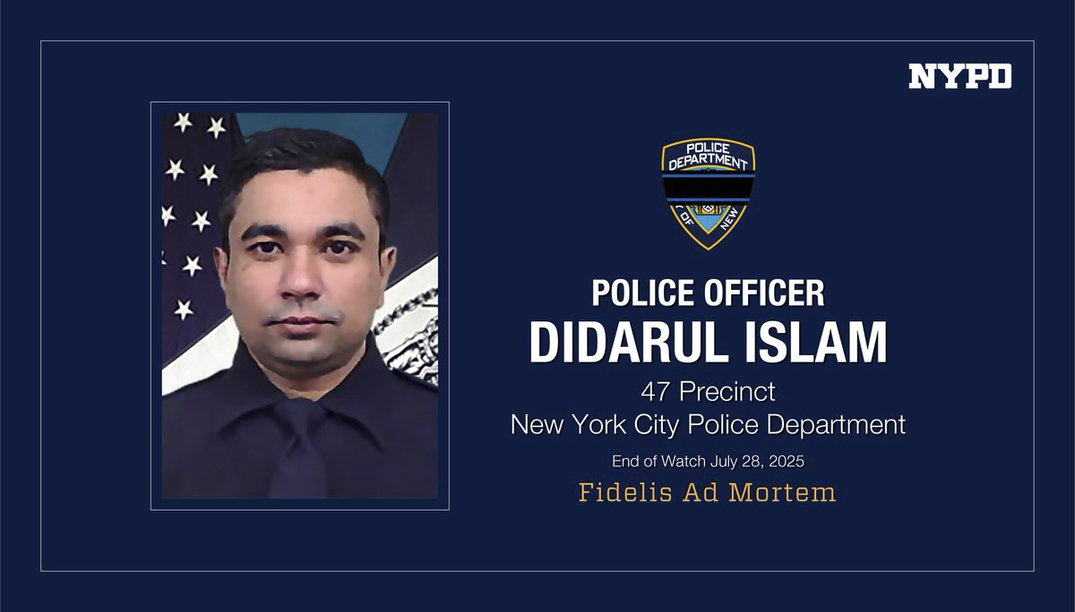 Eric Adams Honors Officer Killed in New York Mass Shooting: ‘A Hero’