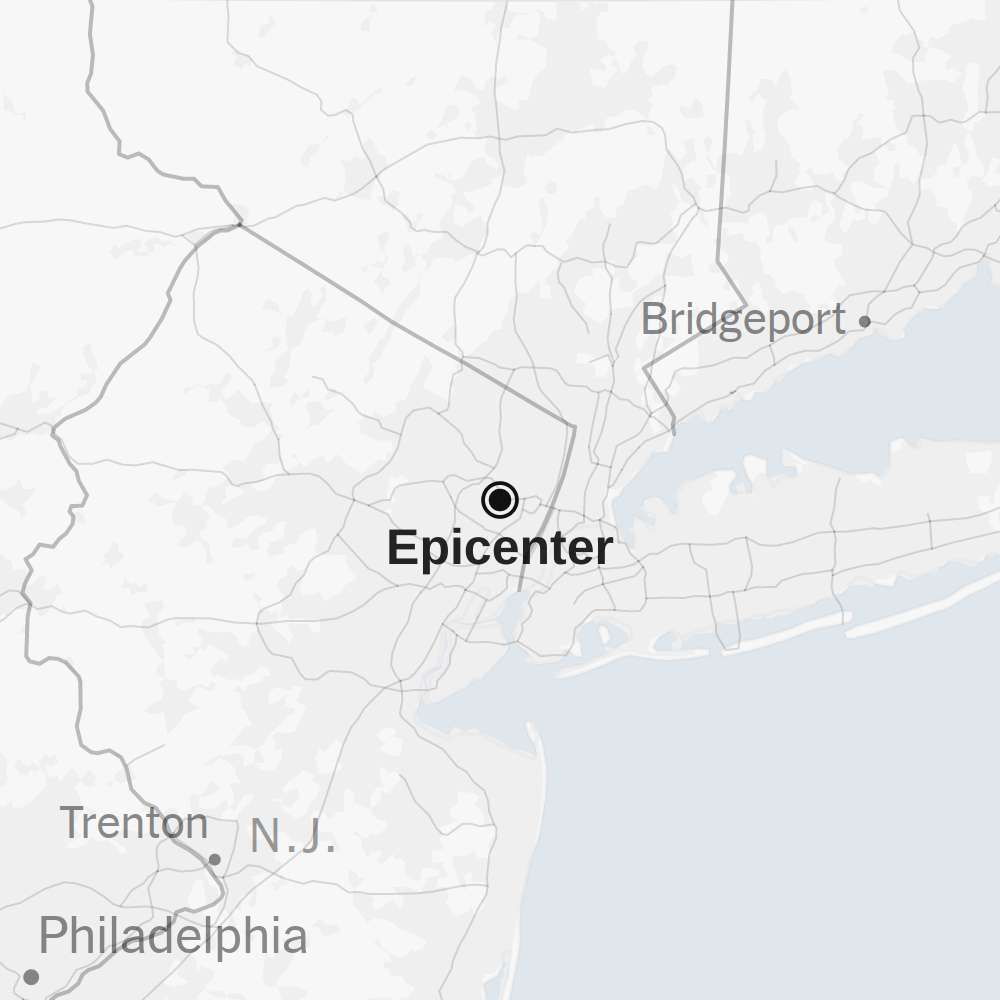 Earthquake Jolts New Jersey and New York City