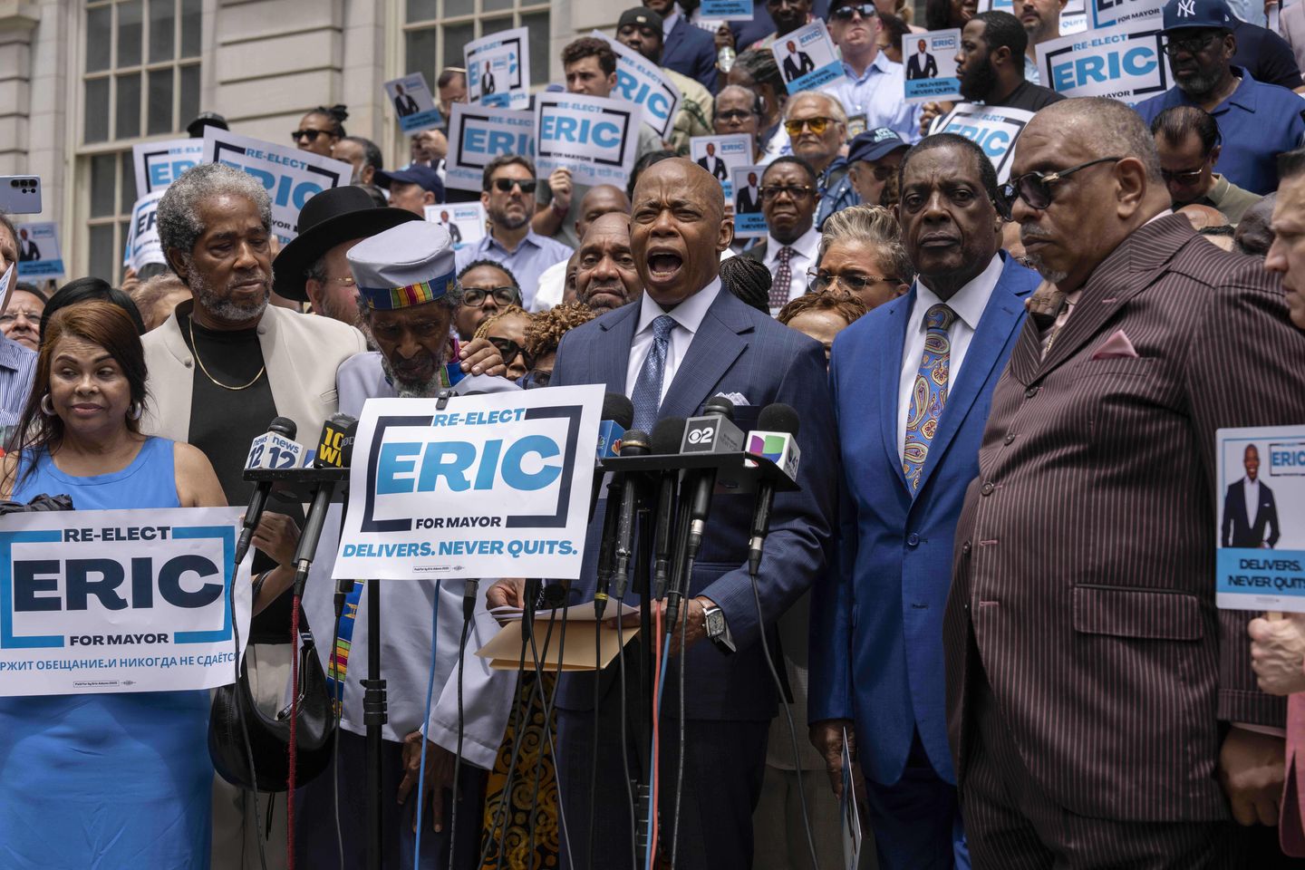 NYC Mayor Eric Adams says he won’t quit the race and is the only one who can beat Mamdani