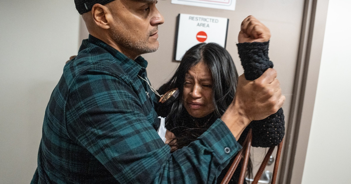 I Filmed the ICE Officer Who Shoved a Woman to the Floor Inside a New York Courthouse