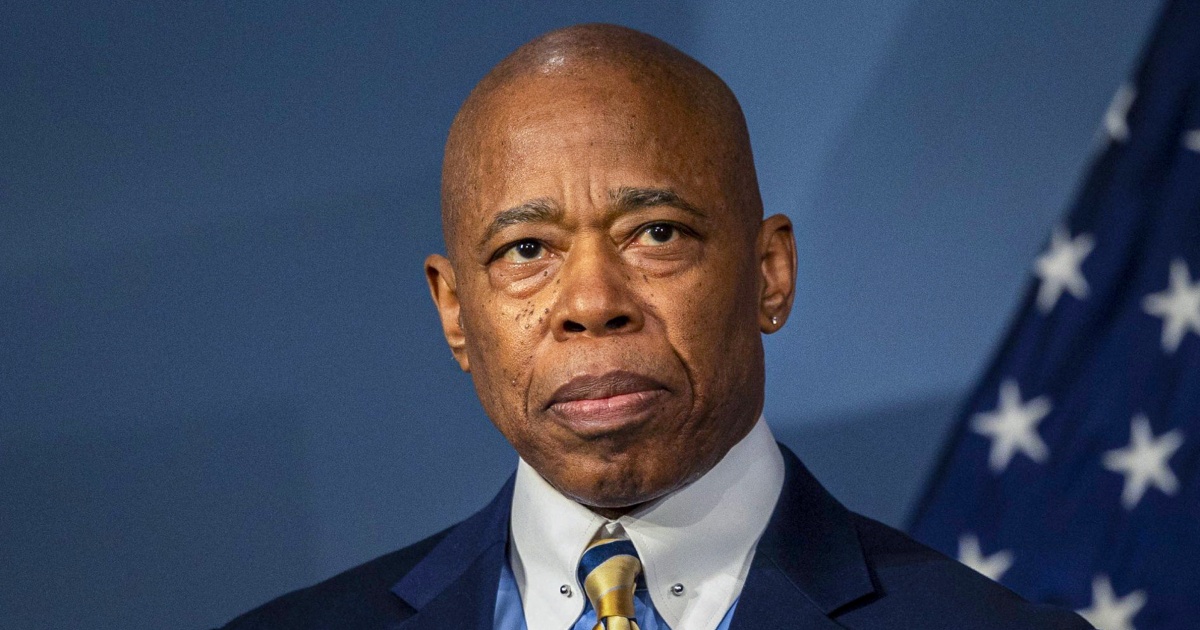 Eric Adams drops out of the New York city mayoral race