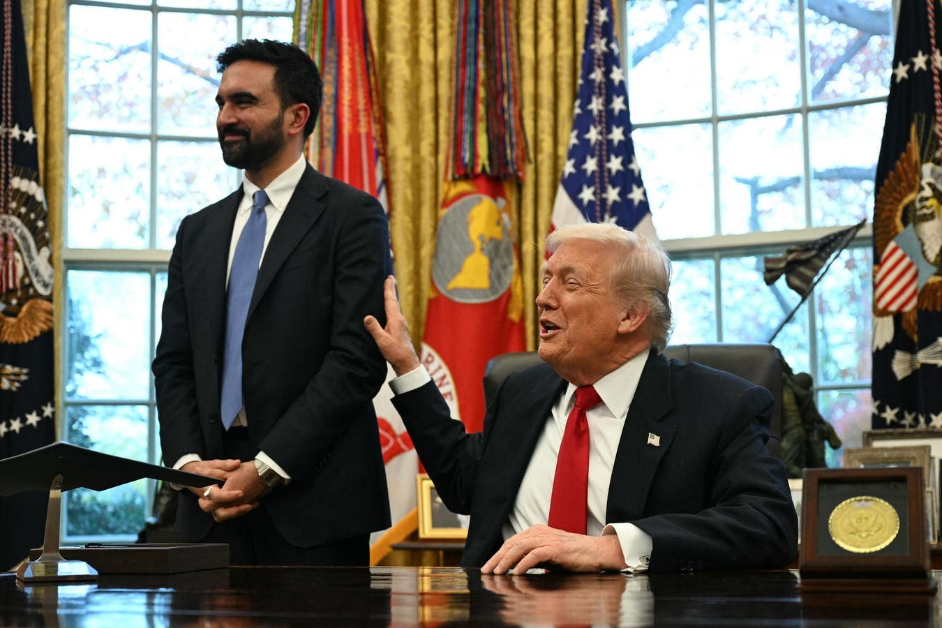 Trump Plays Down Feud With Mamdani In Positive White House Meeting