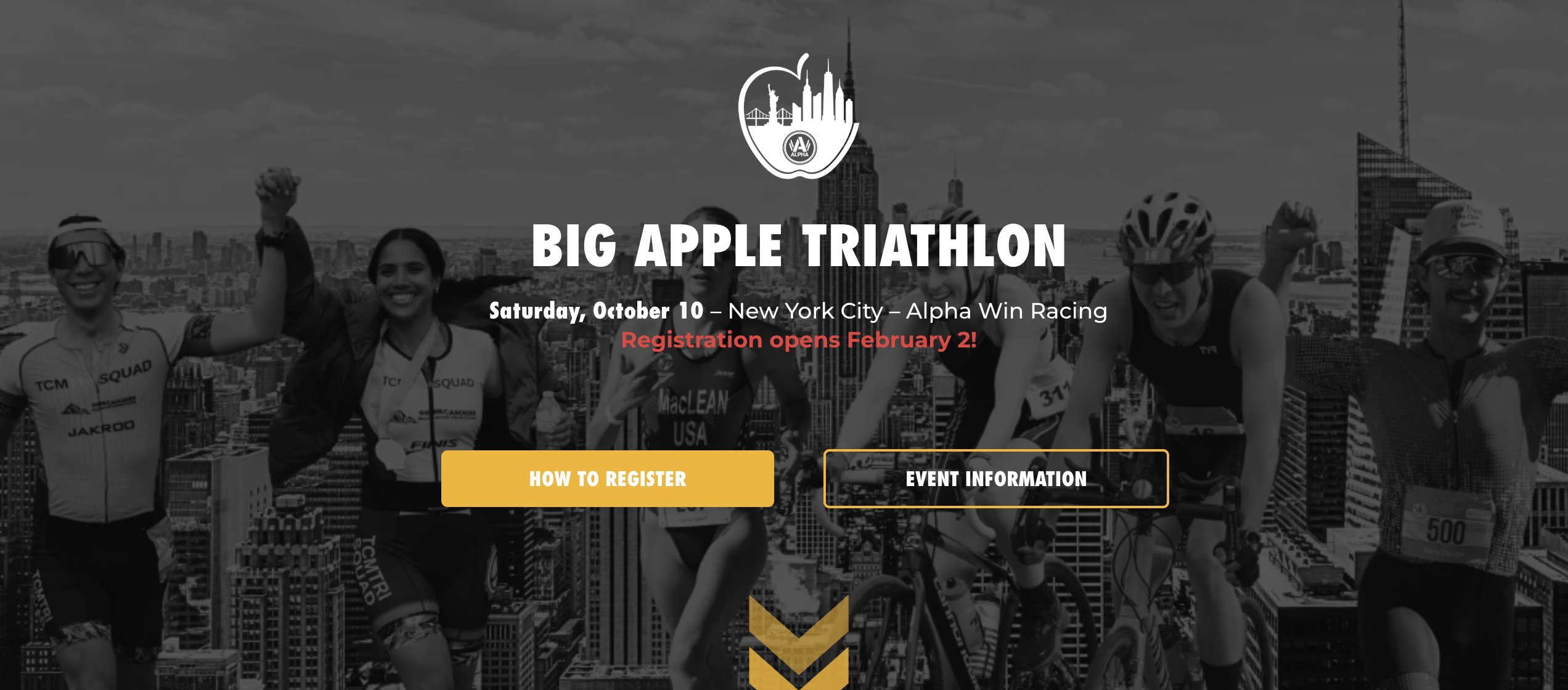 New York City to Host Brand-New Big Apple Triathlon on October 10