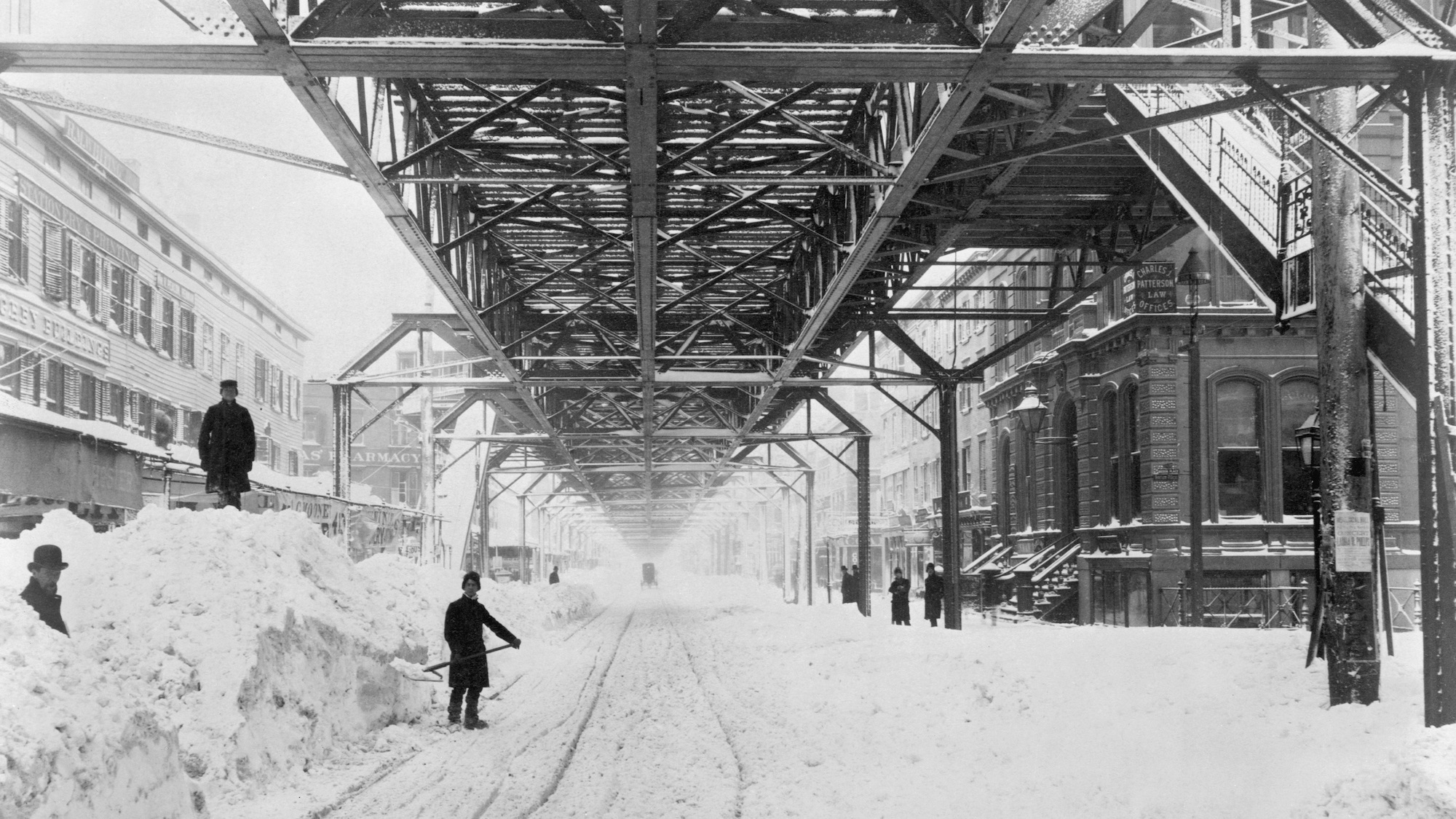 14 remarkable images of New York City’s 1888 blizzard